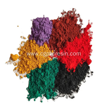 Iron Oxide Series, Red, Yellow, Orange, Black, Brown